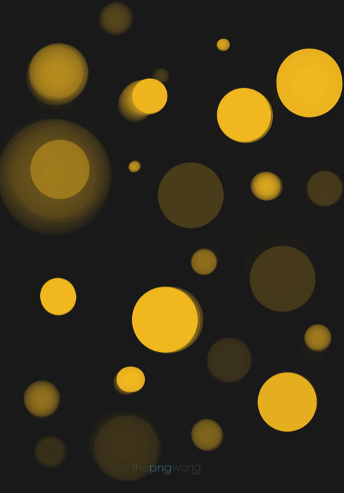 Blissful Background Light In The City Background,black,yellow,lighting background,blissful light,abstract background image,bubbles,circle,round,shape